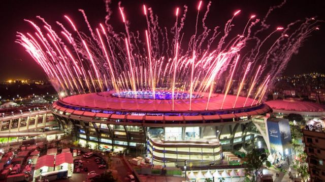Le mythique stade de Rio de Janeiro où le roi Pelé a marqué son 1000e but en 1969 (archives)