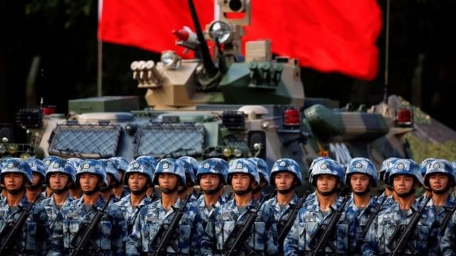 กองทัพจีนขึ้นแท่นทรงแสนยานุภาพทัดเทียมสหรัฐฯ - BBC News ไทย