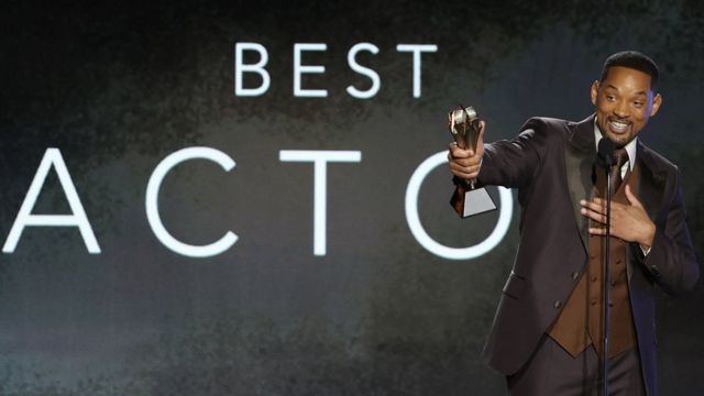 Will Smith at the Critics' Awards USA