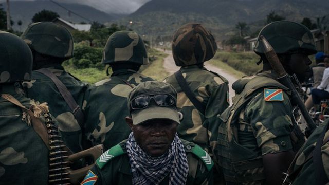Des militaires de la RD Congo