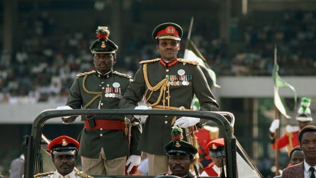 General Muhammadu Buhari, dictator of Nigeria, following a successful coup d'etat against Shehu Shagari. (Photo by William Campbell/Sygma via Getty Images)