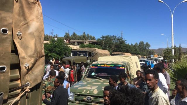ኣብ ማይ ኣድራሻ ብመናእሰይ ዝተዓግታ ወተሃደራዊ መኻይን