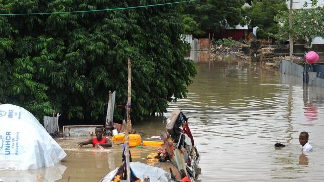 Ico gihuhusi cibasiye uduce tw'inkengera z'igihugu ca Somalia