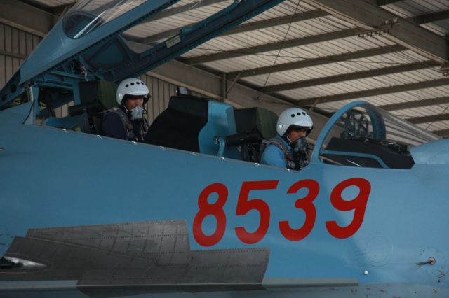 Chiến đấu cơ Su-30 tại sân bay quân sự Biên Hòa, Đồng Nai