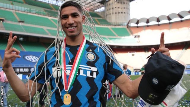 Achraf Hakimi: Inter Milan is 'perfect fit' for Morocco full-back - BBC  Sport