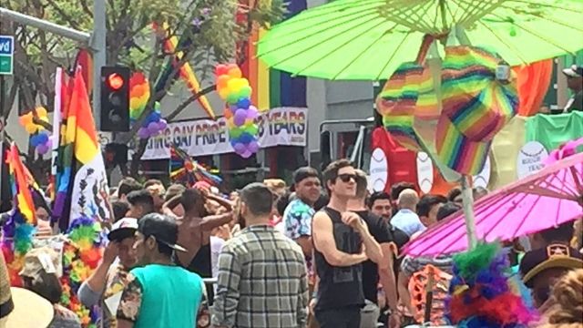 Desfile gay en Los Ángeles