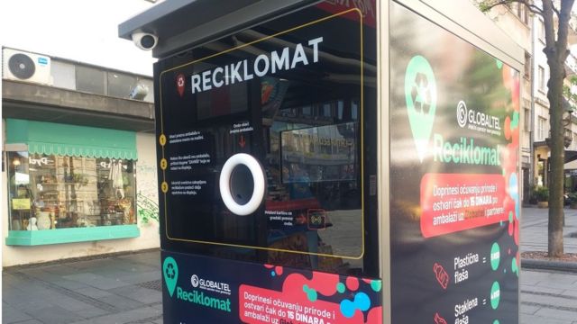 recikliranje, reciklomat