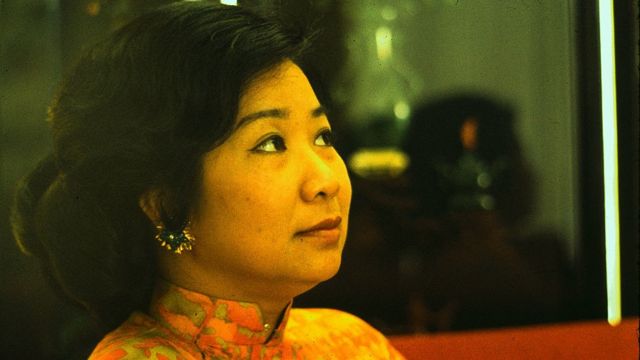 Hình phu nhân Tổng thống Nguyễn Văn Thiệu năm 1970