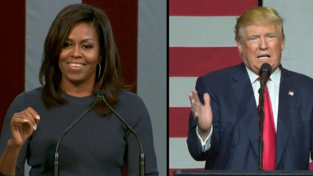 Michelle Obama: Ààrẹ Trump Kò Yẹ Nípò ààrẹ Fún Amẹ́ríkà - BBC News Yorùbá