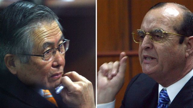 Fujimori y Montesinos.