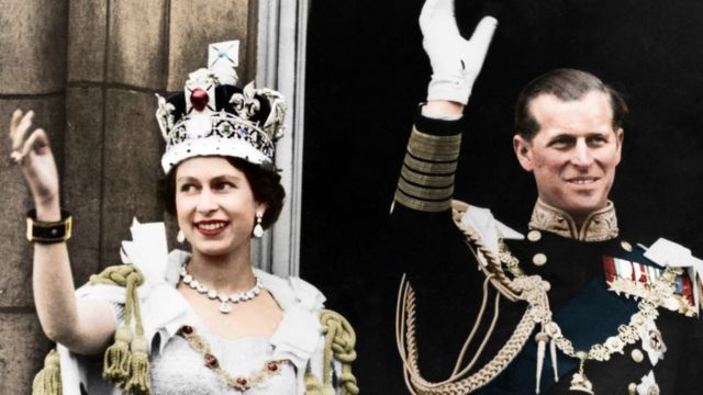 Elizabeth 2ª e príncipe Philip
