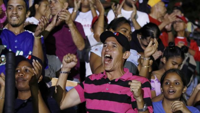 Madurove pristalice slave pobedu u Karakasu