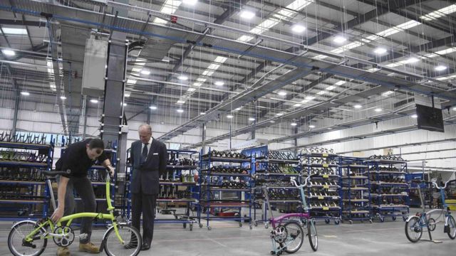 brompton bike factory