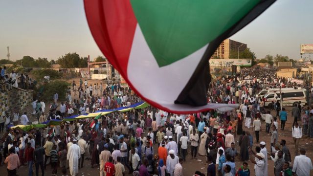 تظاهرات في السودان. صورة أرشيفية