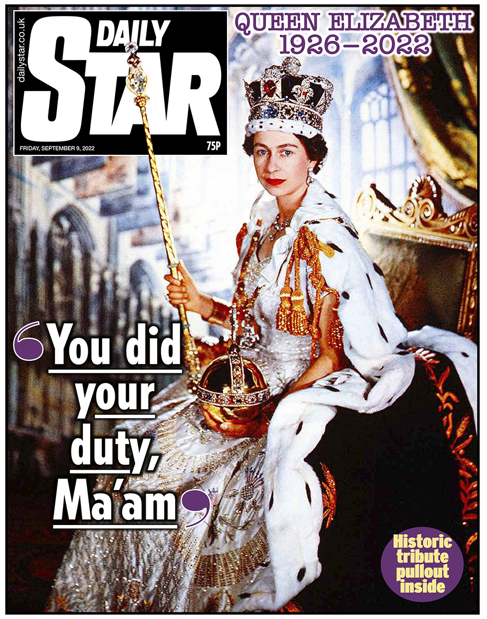 The Daily Star front page