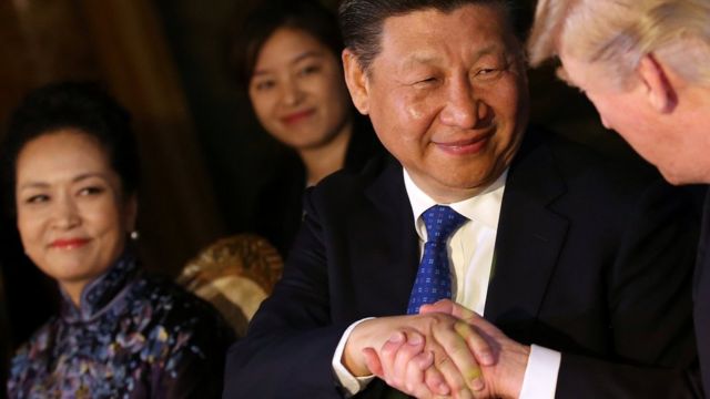 Trump con Xi Jinping