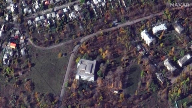 Спутниковый снимок здания ПТУ
