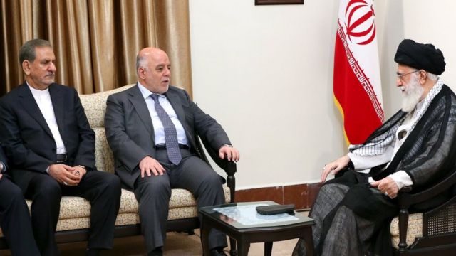 علی خامنهای و حیدر عبادی