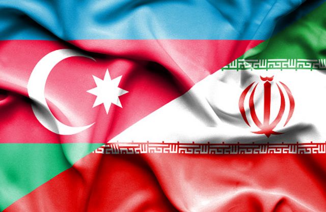 پرچم ایران و جمهوری آذربایجان