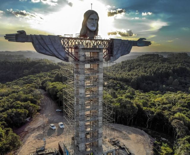 Cristo Protector, Brasil