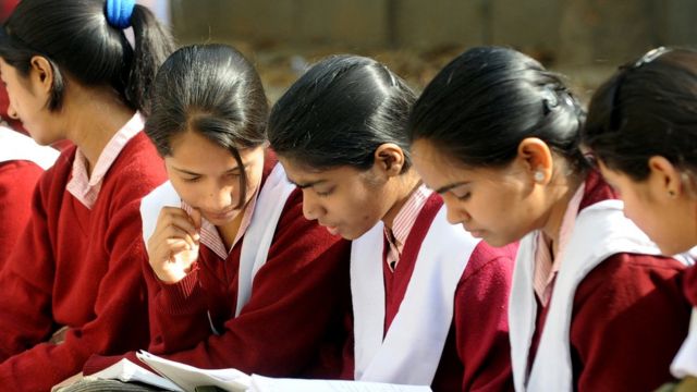 Representational photo - Indian school children prepare for their exams