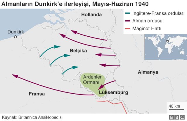 Dunkirk haritası
