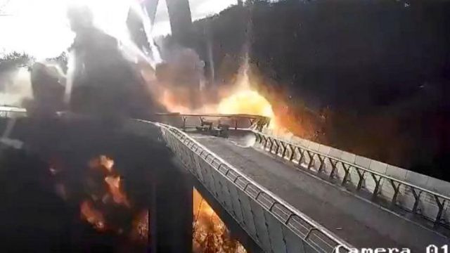Kerç köprüsü patlaması