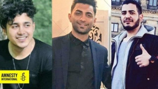 امیرحسین مرادی، سعید تمجیدی و محمد رجبی، از بازداشت‌شدگان اعتراض‌های آبان ۹۸