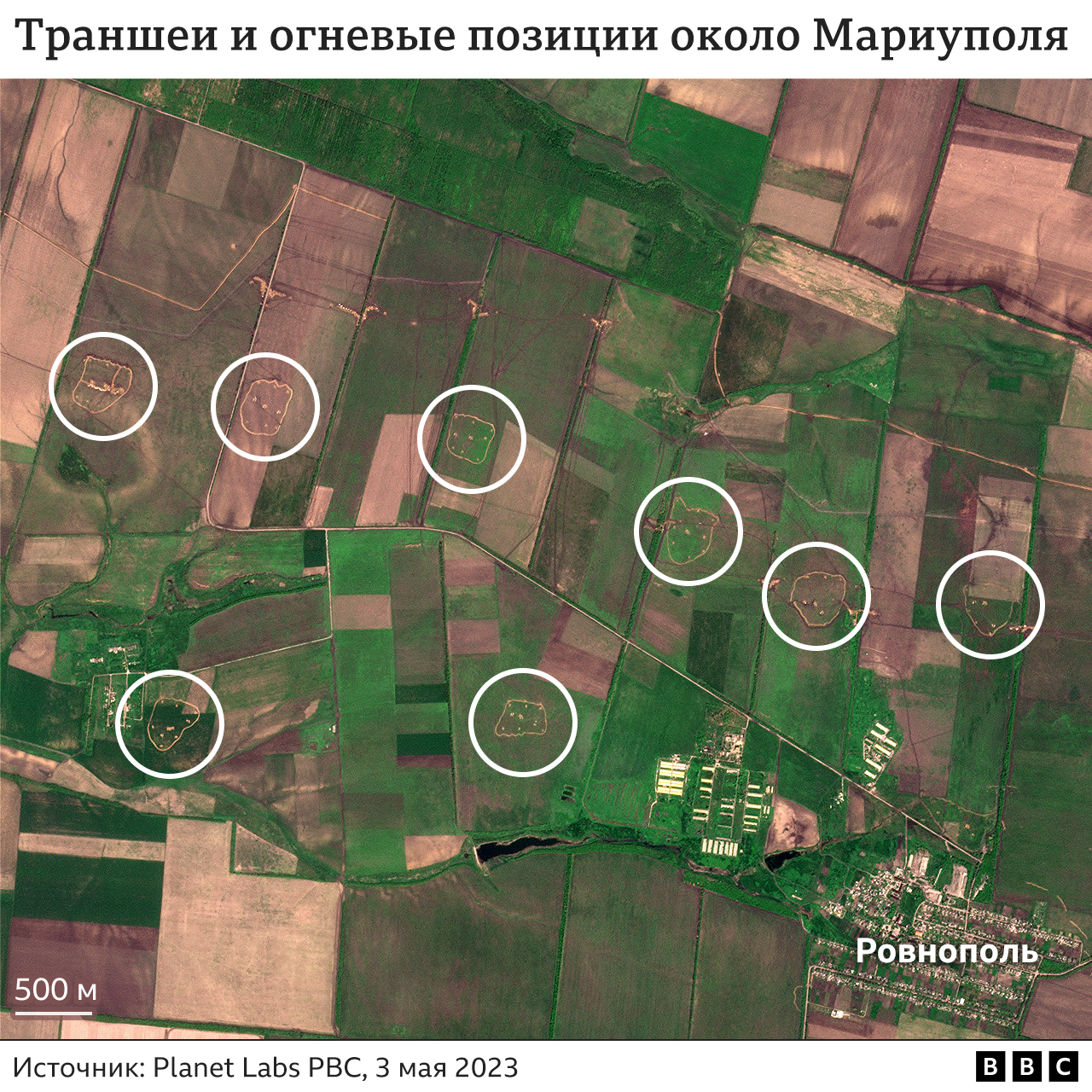 Спутниковое изображение местности