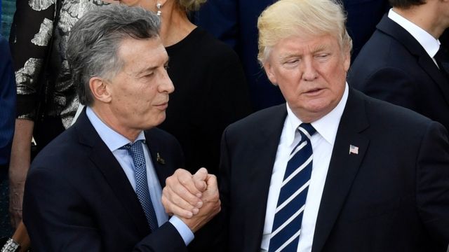 Trump y Macri