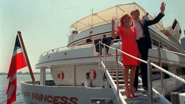 Donald e Ivana Trump