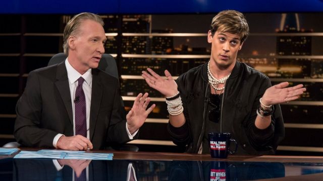 Bill Maher e Milo Yiannopoulos