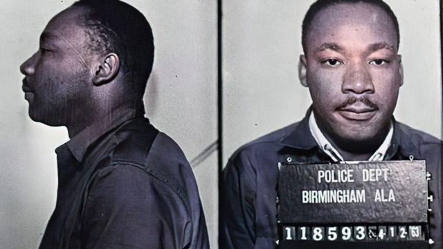 Martin Luther King arrestado