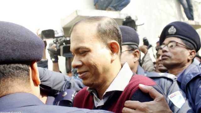 আদালতে আসামী র্যাবের চাকরিচ্যুত কর্মকর্তা লেফটেনেন্ট কর্নেল তারেক সাঈদ মোহাম্মদ