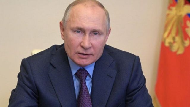 Tổng thống Putin vào ngày 15 tháng 4 năm ngoái