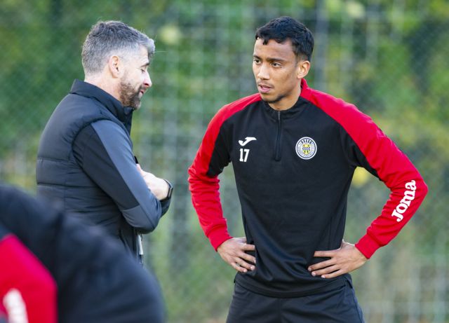 S﻿t Mirren boss Stephen Robinson has loved watching Keanu Baccus at the World Cup