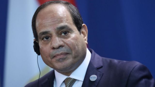 Le chef de l'Etat égyptien, Abdel Fattah al-Sissi, président en exercice de l'Union africaine