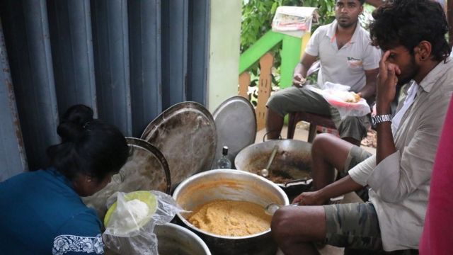 Sri Lanka Land slide Rescue Camps