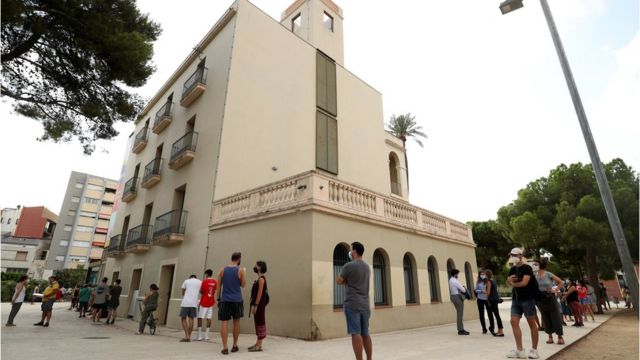 очередь на тест