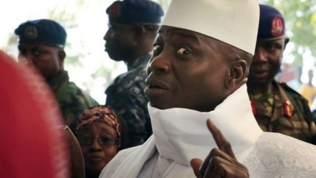 Yahya Jammeh yatanguye gutwara Gambia kuva mu 1994