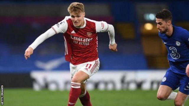 Kiungo wa kati wa Arsenal na nahodha wa Norway Martin Odegaard