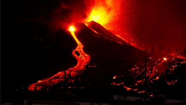 Vulcão nas Canárias: como está a ilha La Palma, &#39;ponta de iceberg&#39; de  edifício vulcânico de 5km de altura - BBC News Brasil