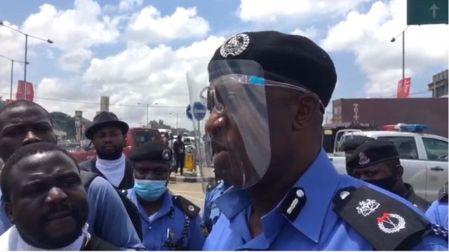 "October 1st protest" pictures as police arrest #RevolutionNow organizers