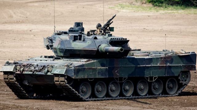 German Leopard tank in 2019