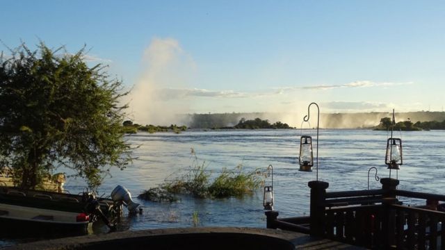 Водоспад Вікторія, Замбія