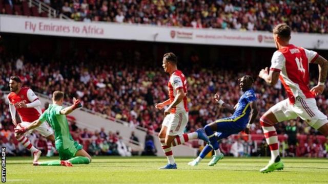 Arsenal ikicheza dhidi ya Chelsea