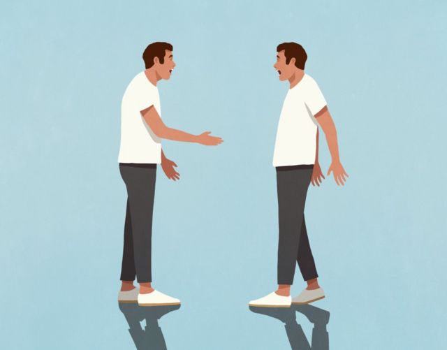 Similar people illustration