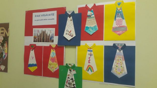 „Dan kravate" u školi hrvatskog jezika