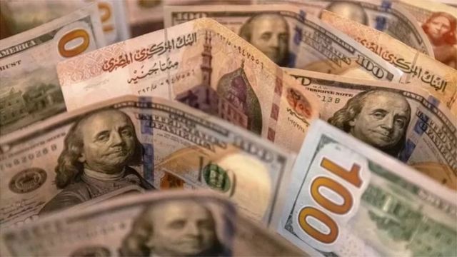 The value of the Egyptian currency fell against the dollar after the liberation of its exchange