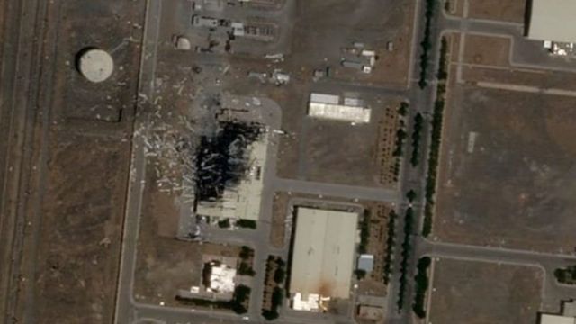 تصاویر ماهواره‌ای نشان از وارد شدن آسیب و خسارات زیاد به تاسیسات اتمی ایران در انفجار تابستان سال گذشته داشت